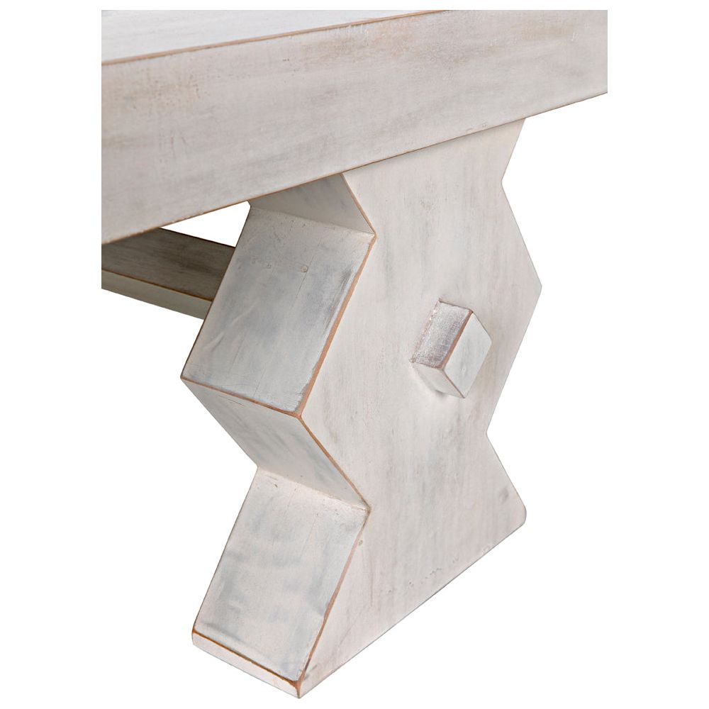 Suzu Coffee Table, White Wash by NOIR