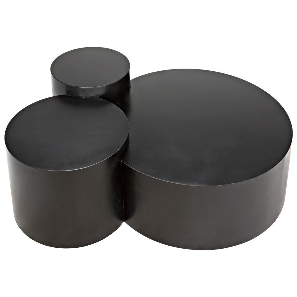 Ella Coffee Table, Black Iron by NOIR