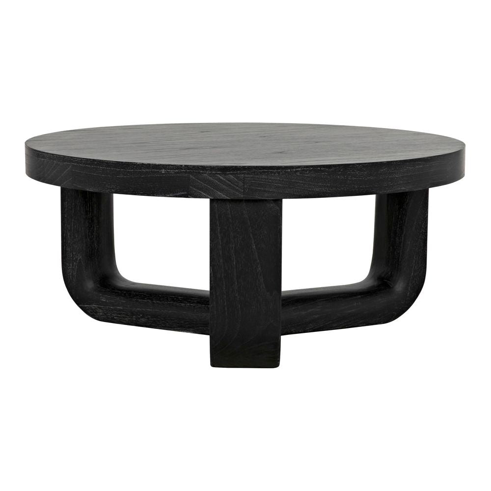 Joel Coffee Table, Cinder Black by NOIR