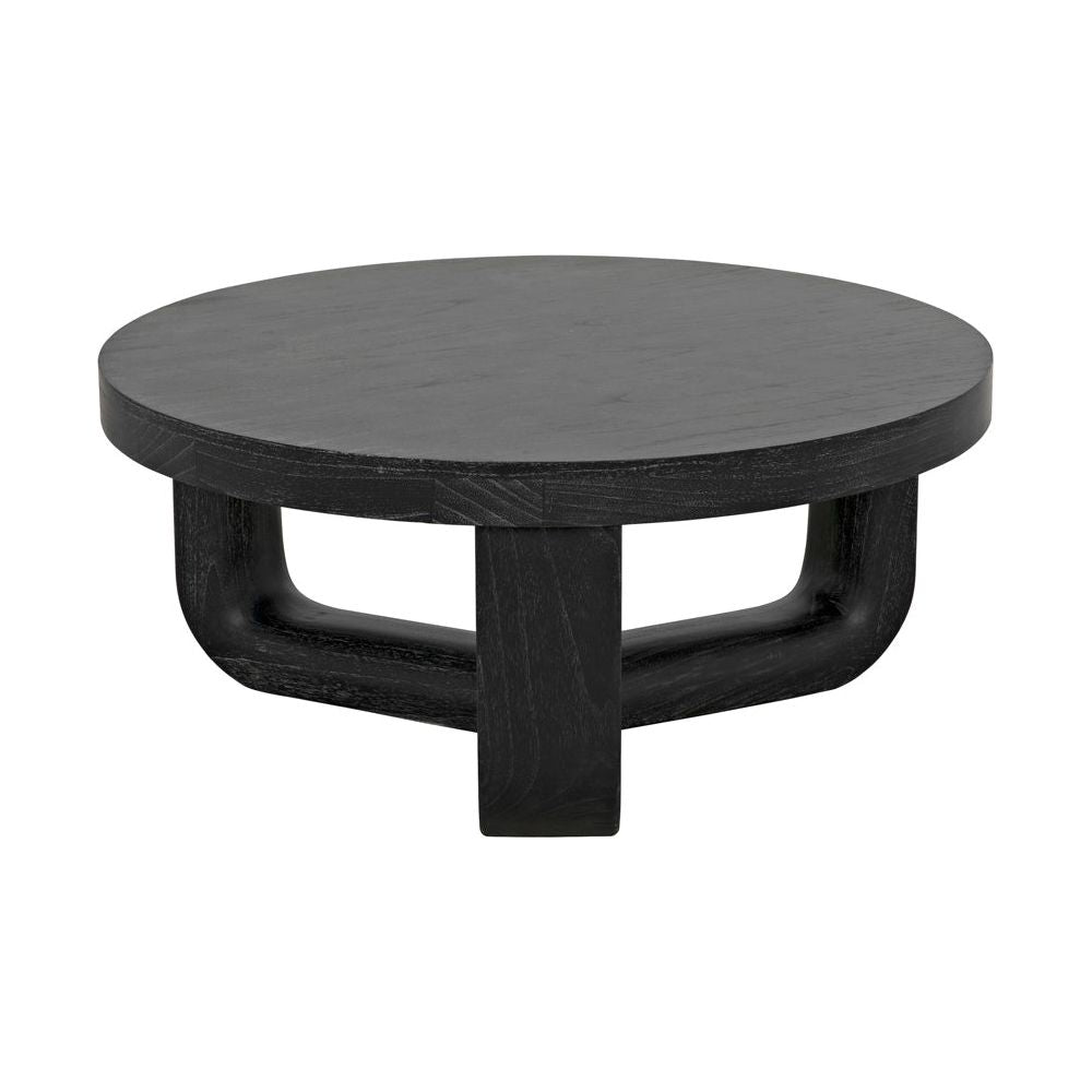 Joel Coffee Table, Cinder Black by NOIR