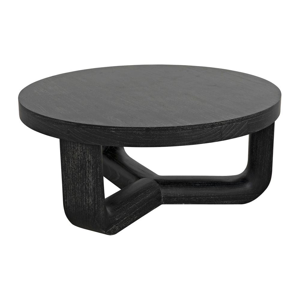 Joel Coffee Table, Cinder Black by NOIR
