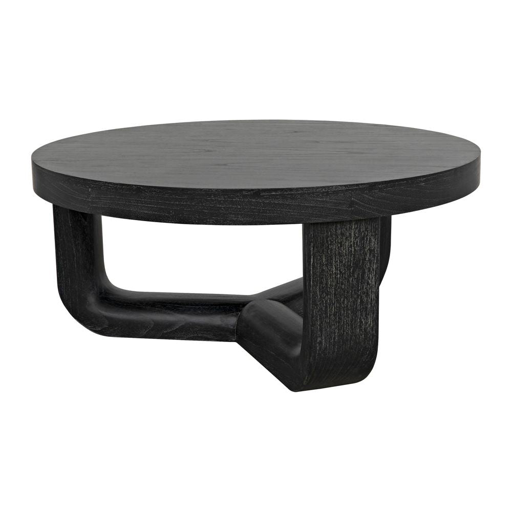 Joel Coffee Table, Cinder Black by NOIR