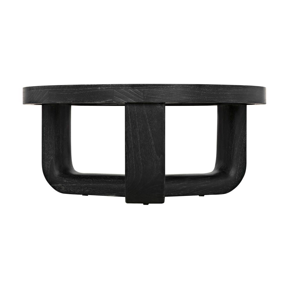Joel Coffee Table, Cinder Black by NOIR