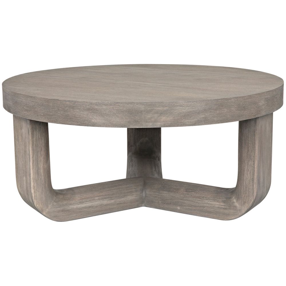 Joel Coffee Table, Distressed Grey by NOIR