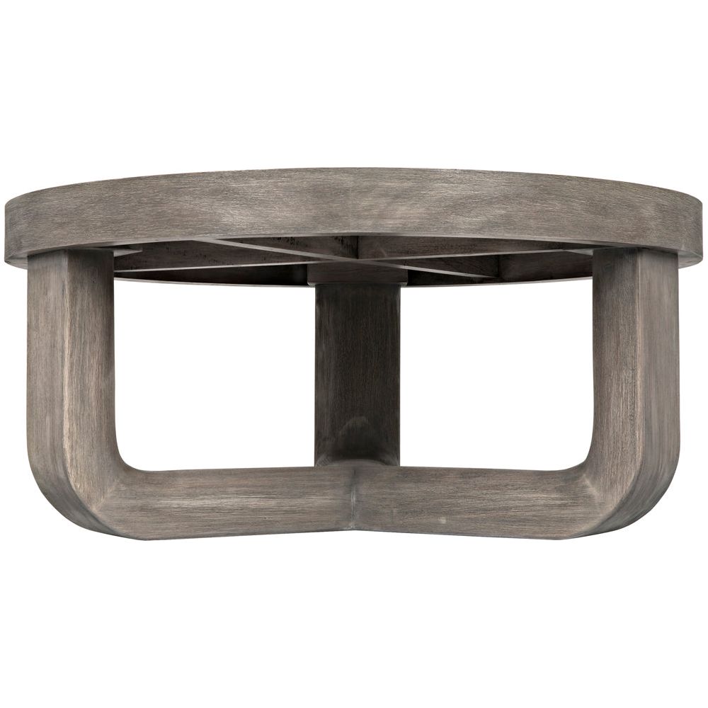 Joel Coffee Table, Distressed Grey by NOIR