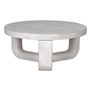 Joel Coffee Table, White Wash by NOIR