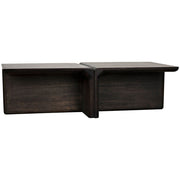 Hagen Coffee Table, Ebony Walnut by NOIR