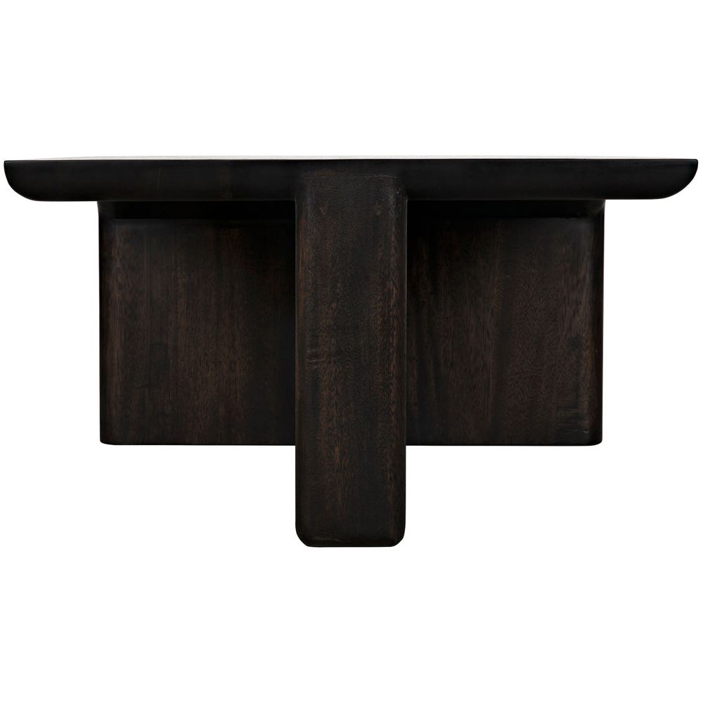 Hagen Coffee Table, Ebony Walnut by NOIR