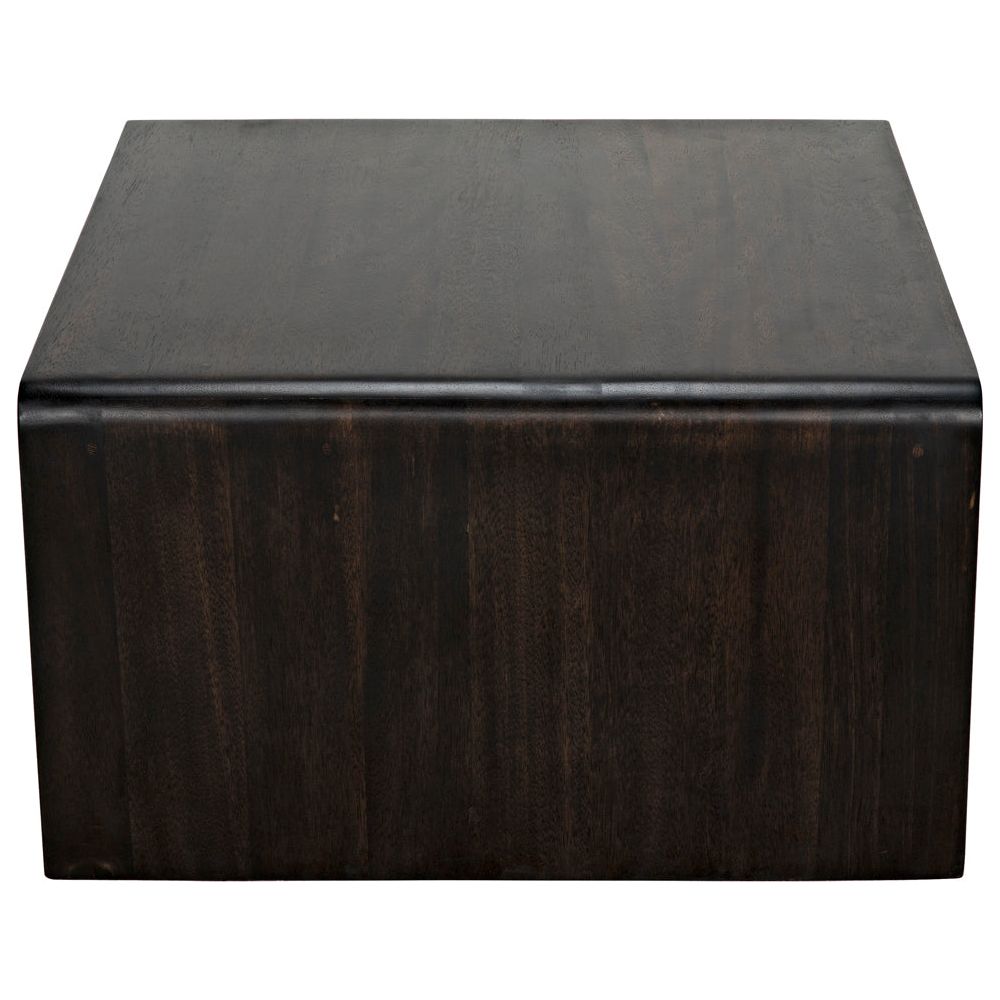 Hagen Coffee Table, Ebony Walnut by NOIR