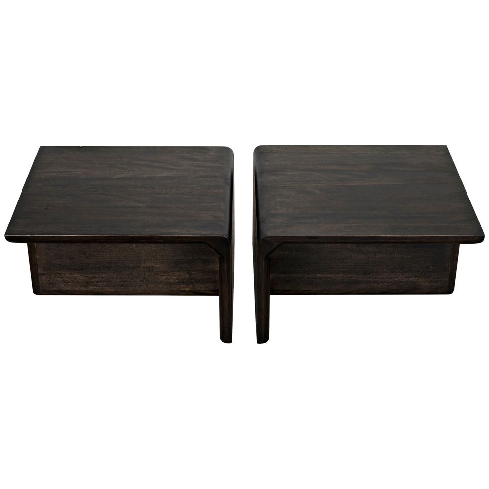 Hagen Coffee Table, Ebony Walnut by NOIR