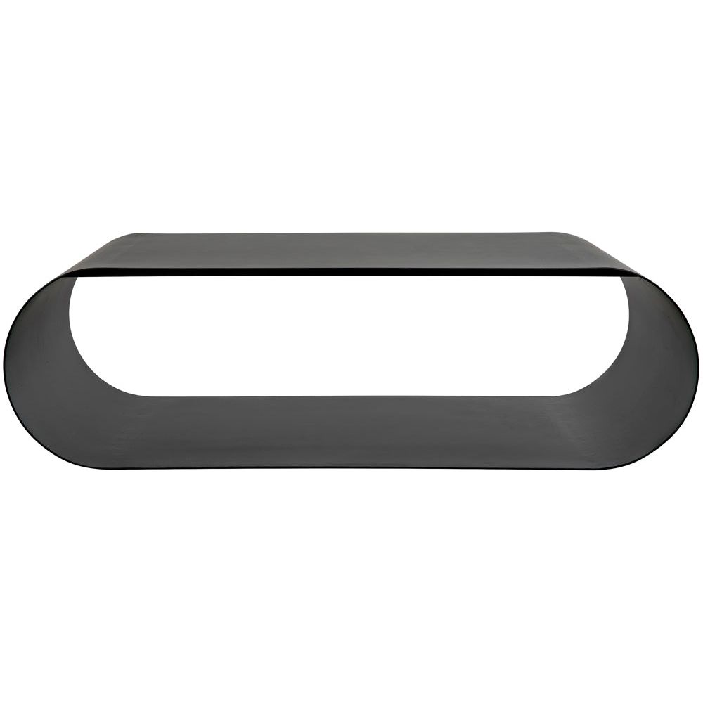 Hera Coffee Table, Black Iron by NOIR