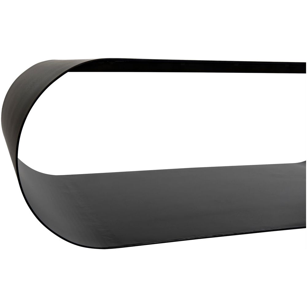 Hera Coffee Table, Black Iron by NOIR