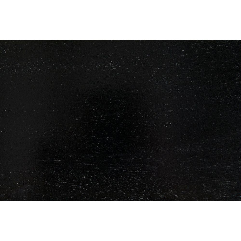 Drop Coffee Table, Hand Rubbed Black by NOIR