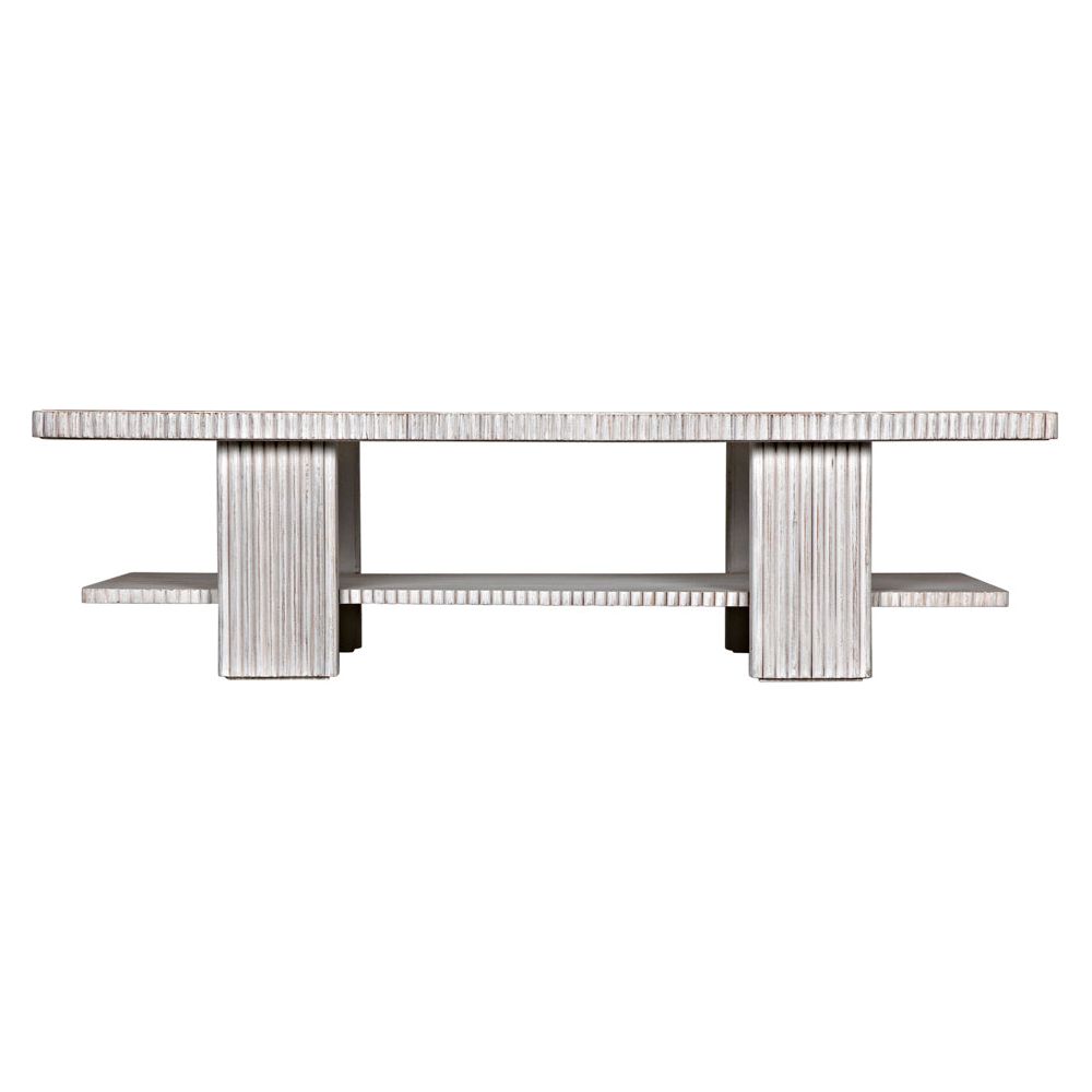 Humphrey Coffee Table, White Wash by NOIR