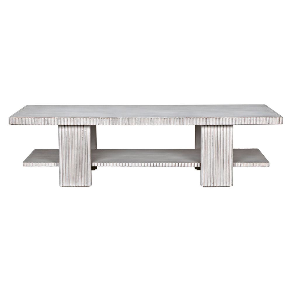 Humphrey Coffee Table, White Wash by NOIR