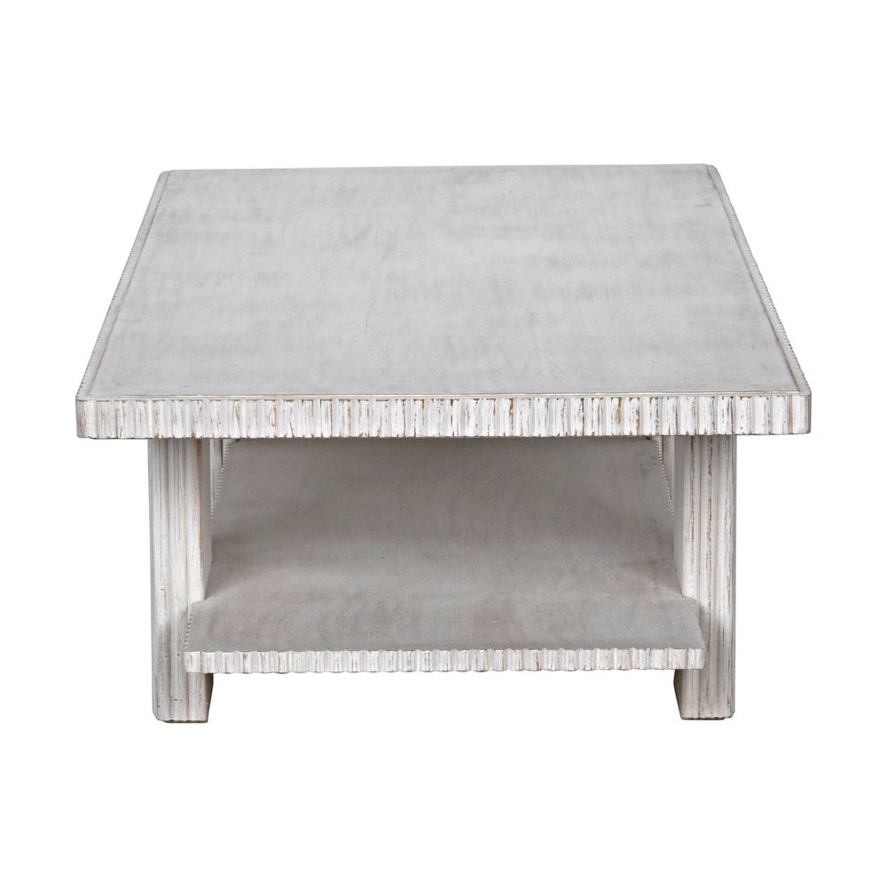 Humphrey Coffee Table, White Wash by NOIR