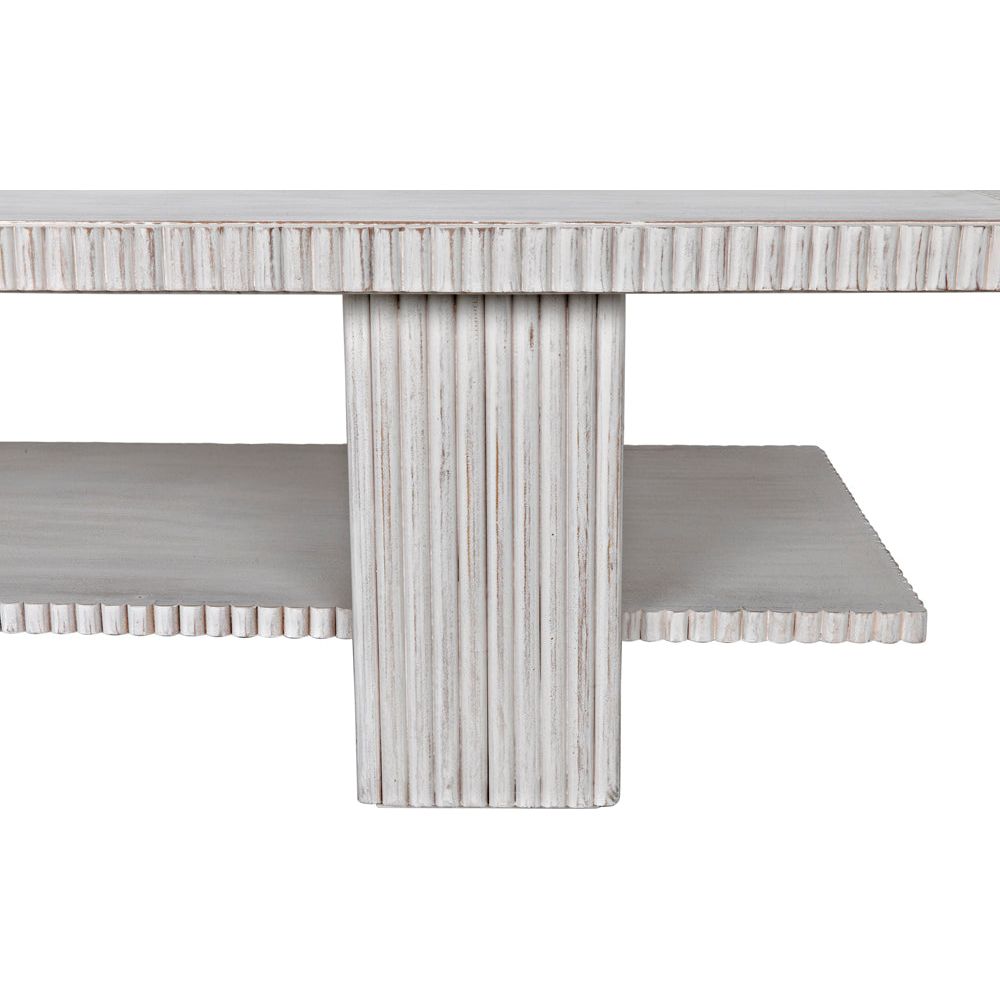 Humphrey Coffee Table, White Wash by NOIR