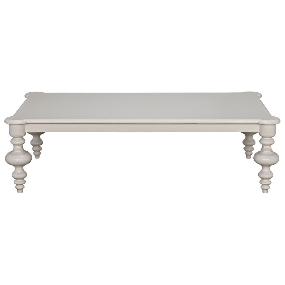Graff Coffee Table, Solid White by NOIR