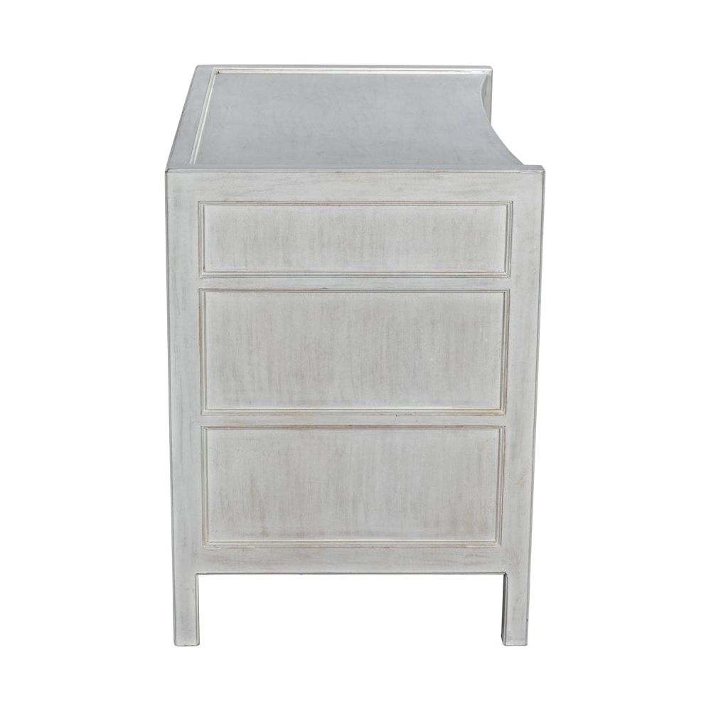 Hampton Side Table,White Wash by NOIR