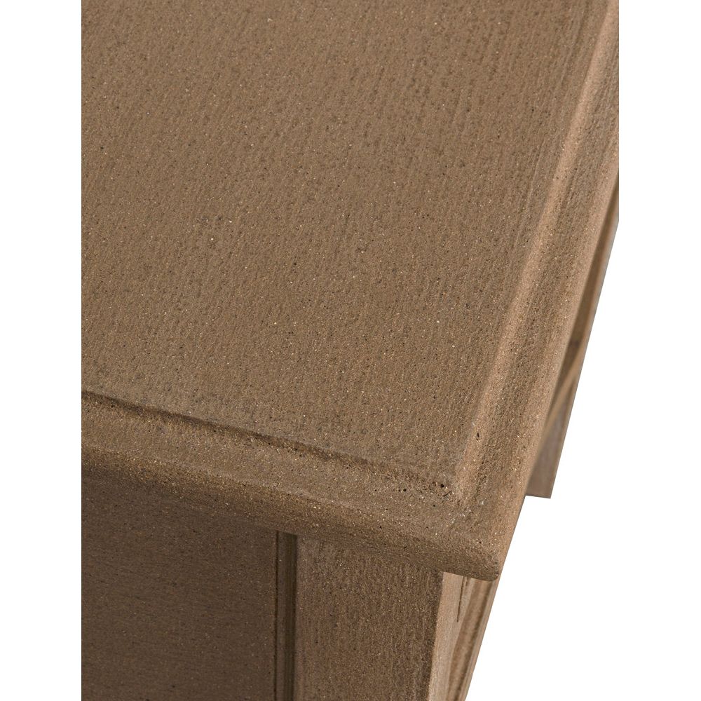 Oxford 2-Drawer Side Table Weathered by NOIR