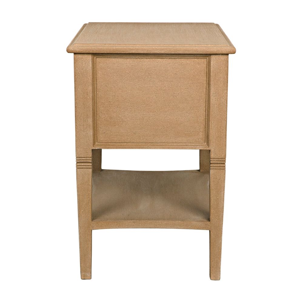 Oxford 2-Drawer Side Table Weathered by NOIR