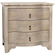 Curved Front Side Table by NOIR