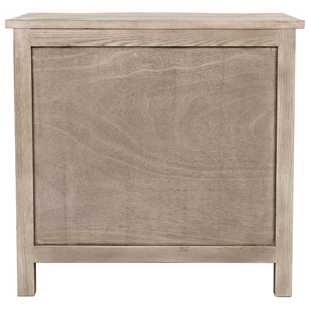 Curved Front Side Table by NOIR