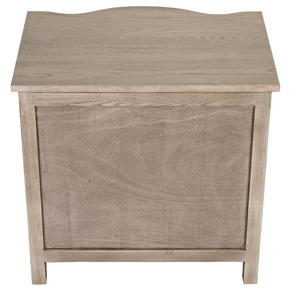 Curved Front Side Table by NOIR