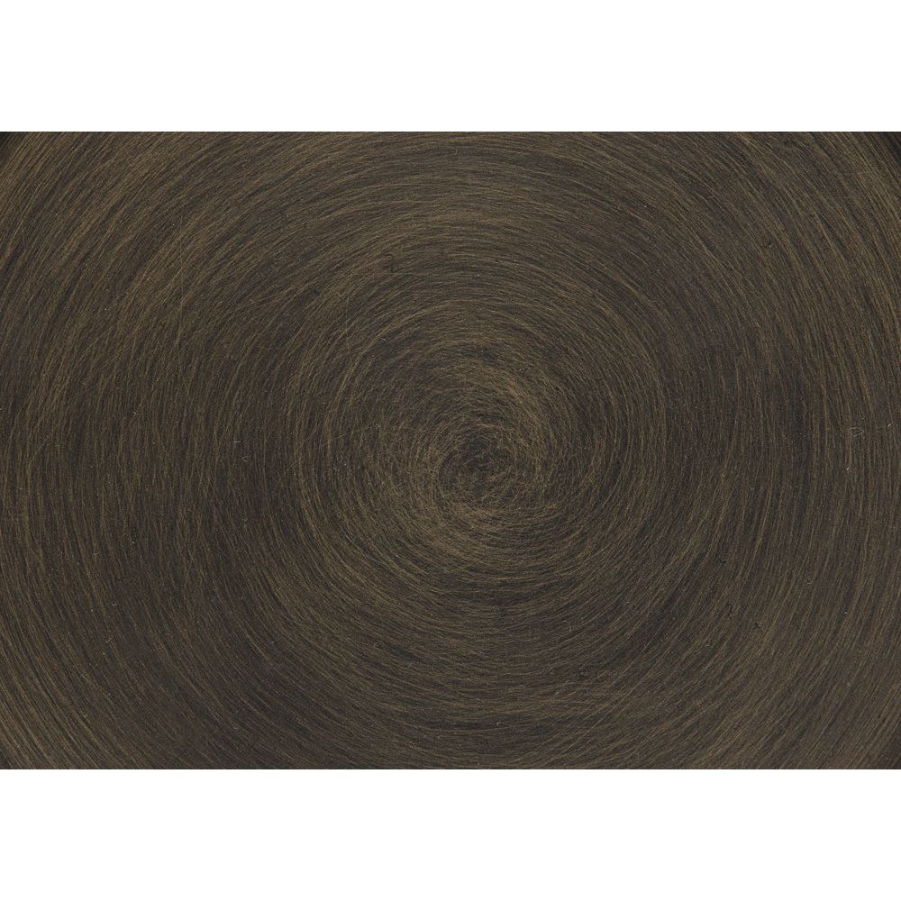 Tini Side Table, Metal with Aged Brass Finish by NOIR