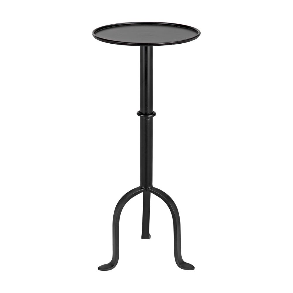 Tini Side Table, Black Iron by NOIR