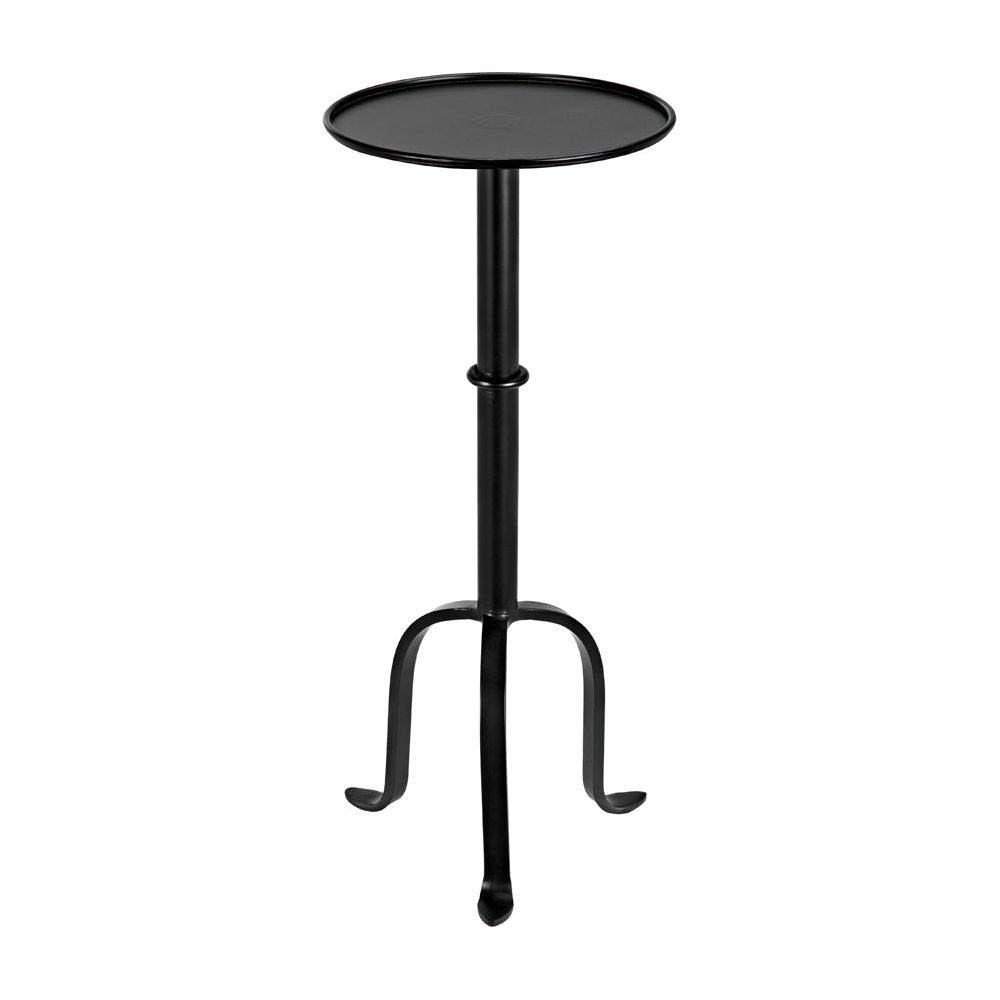 Tini Side Table, Black Iron by NOIR