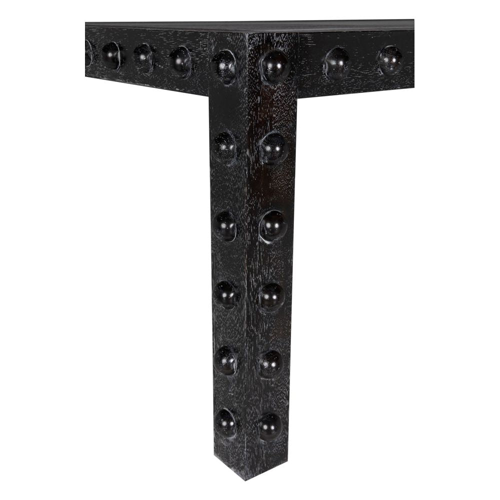 Didier Dining Table, Black Walnut by NOIR