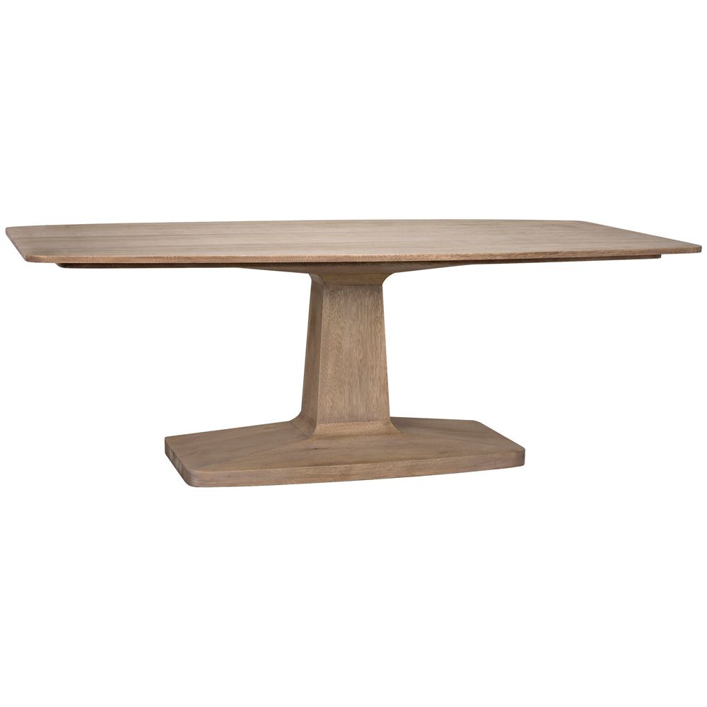 Travis Table, Washed Walnut by NOIR