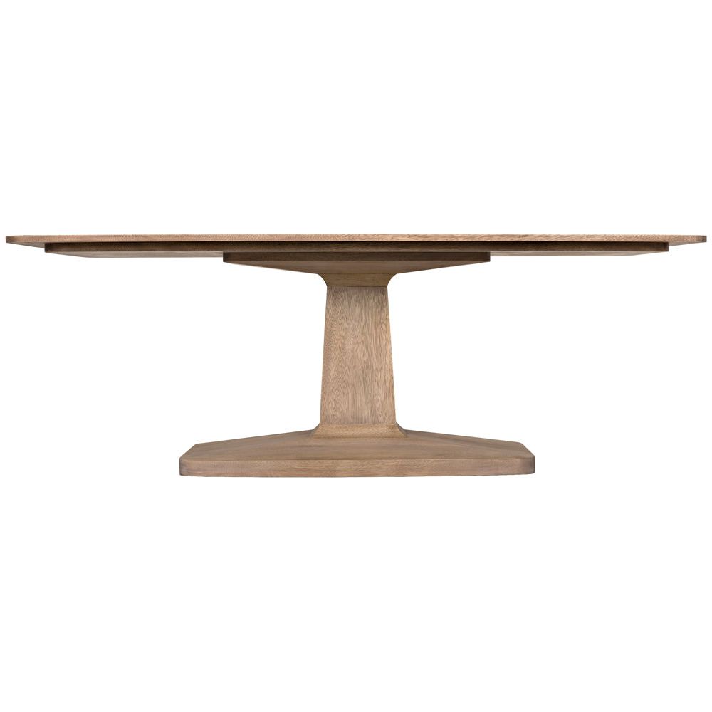 Travis Table, Washed Walnut by NOIR