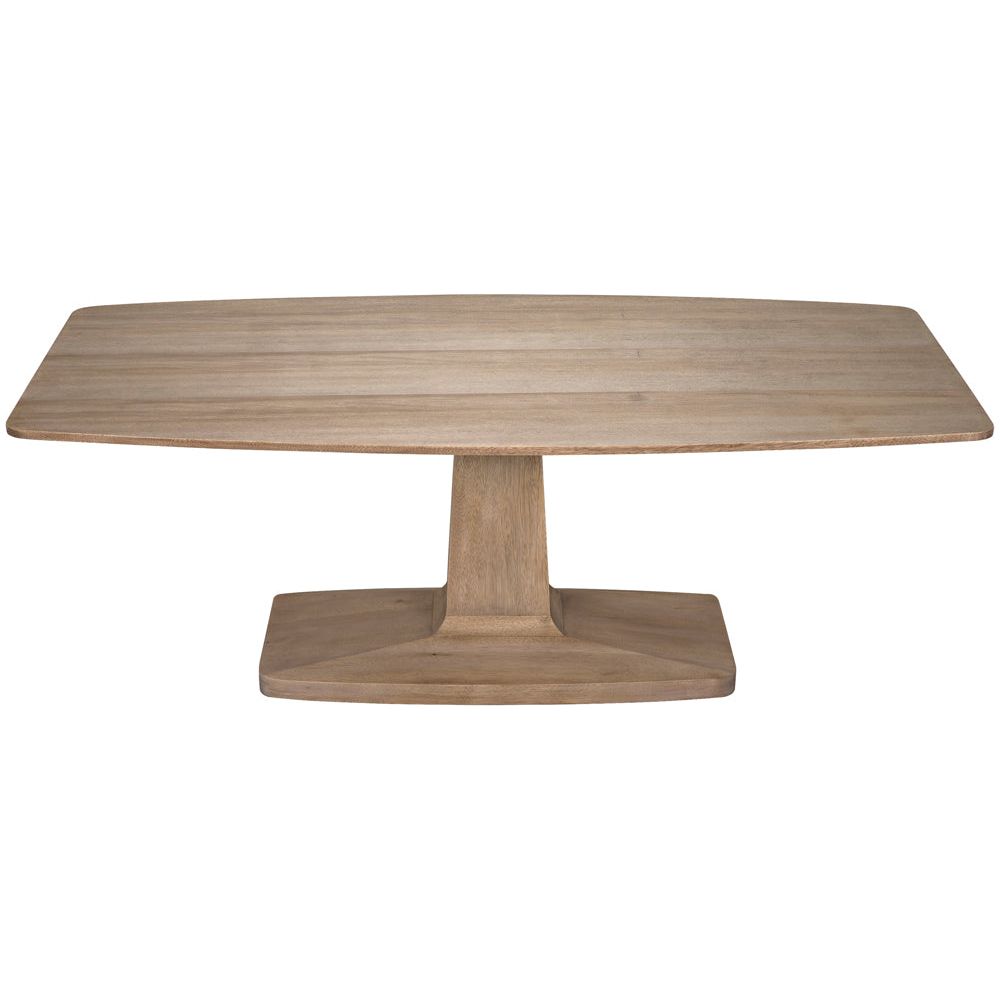 Travis Table, Washed Walnut by NOIR