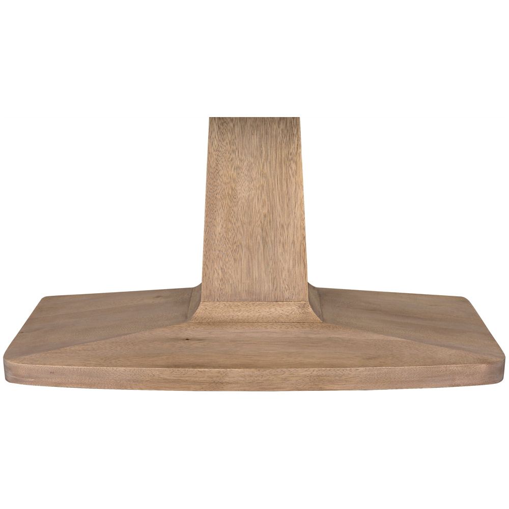 Travis Table, Washed Walnut by NOIR