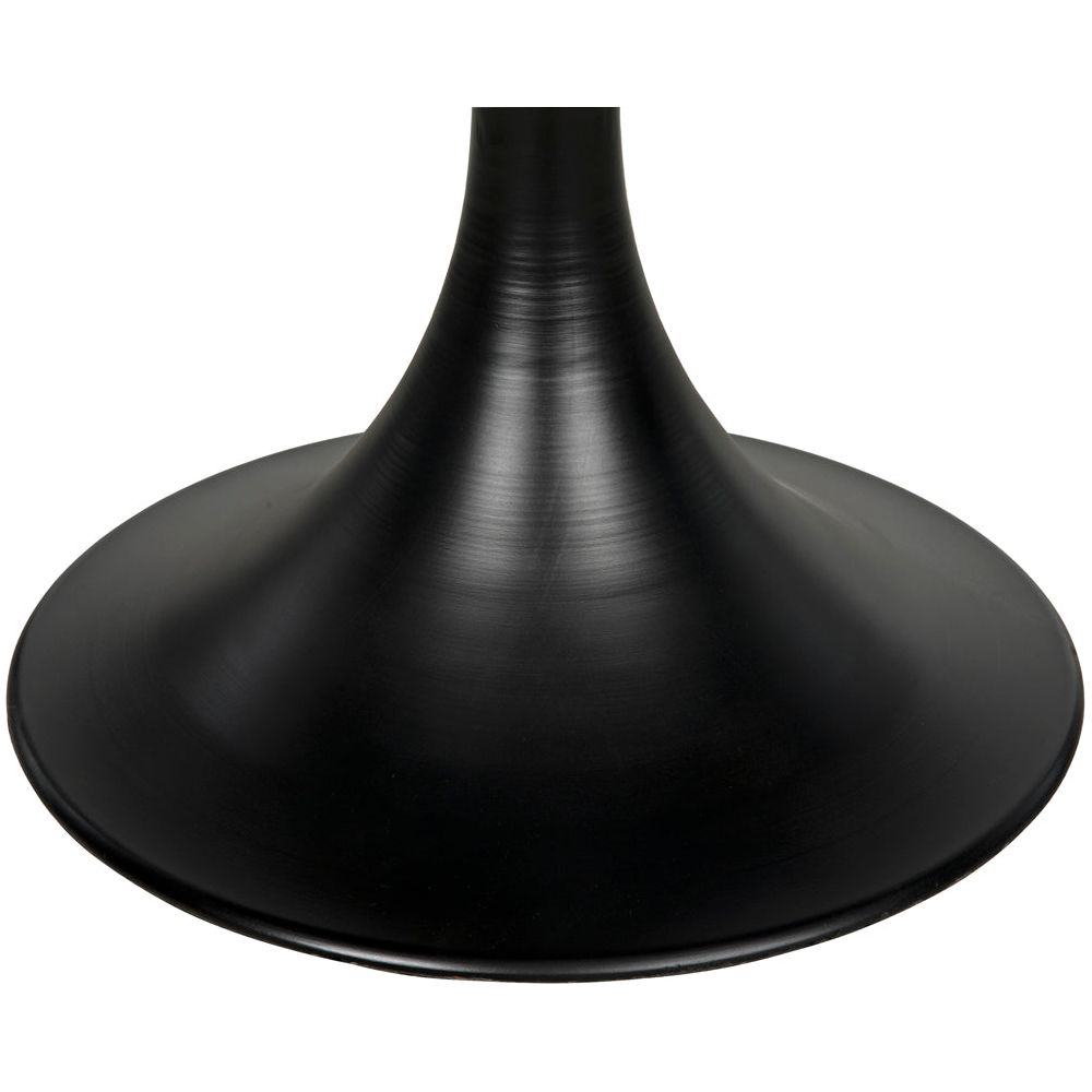 Herno Table, 48", Black Iron by NOIR