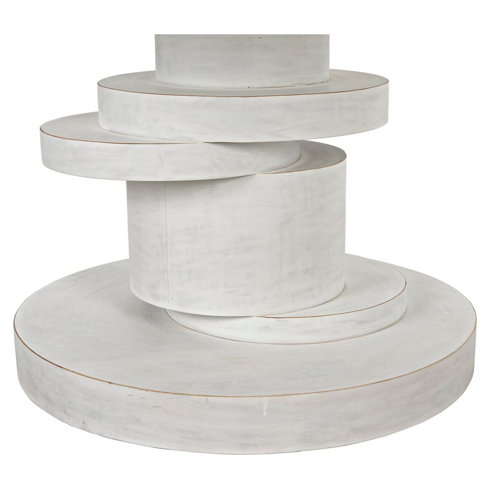 Hugo Dining Table 60", White Wash by NOIR