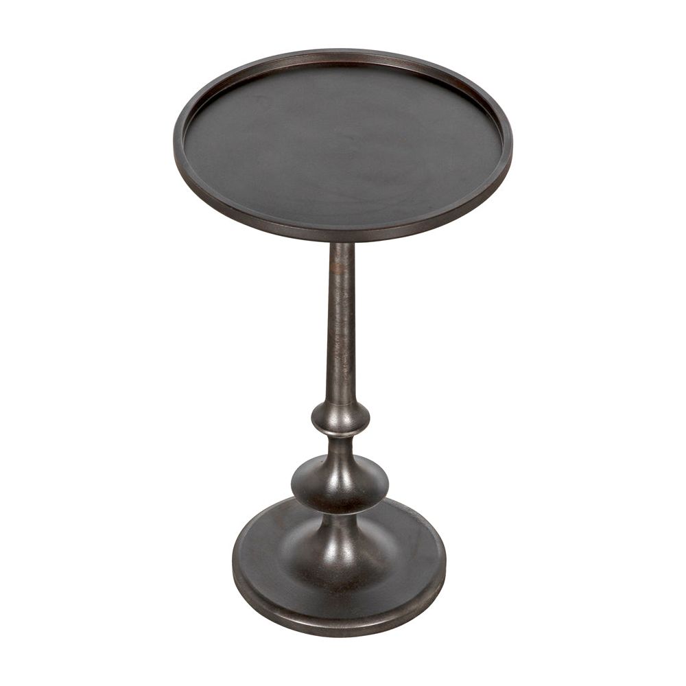 Terni Side Table, Cast Iron by NOIR