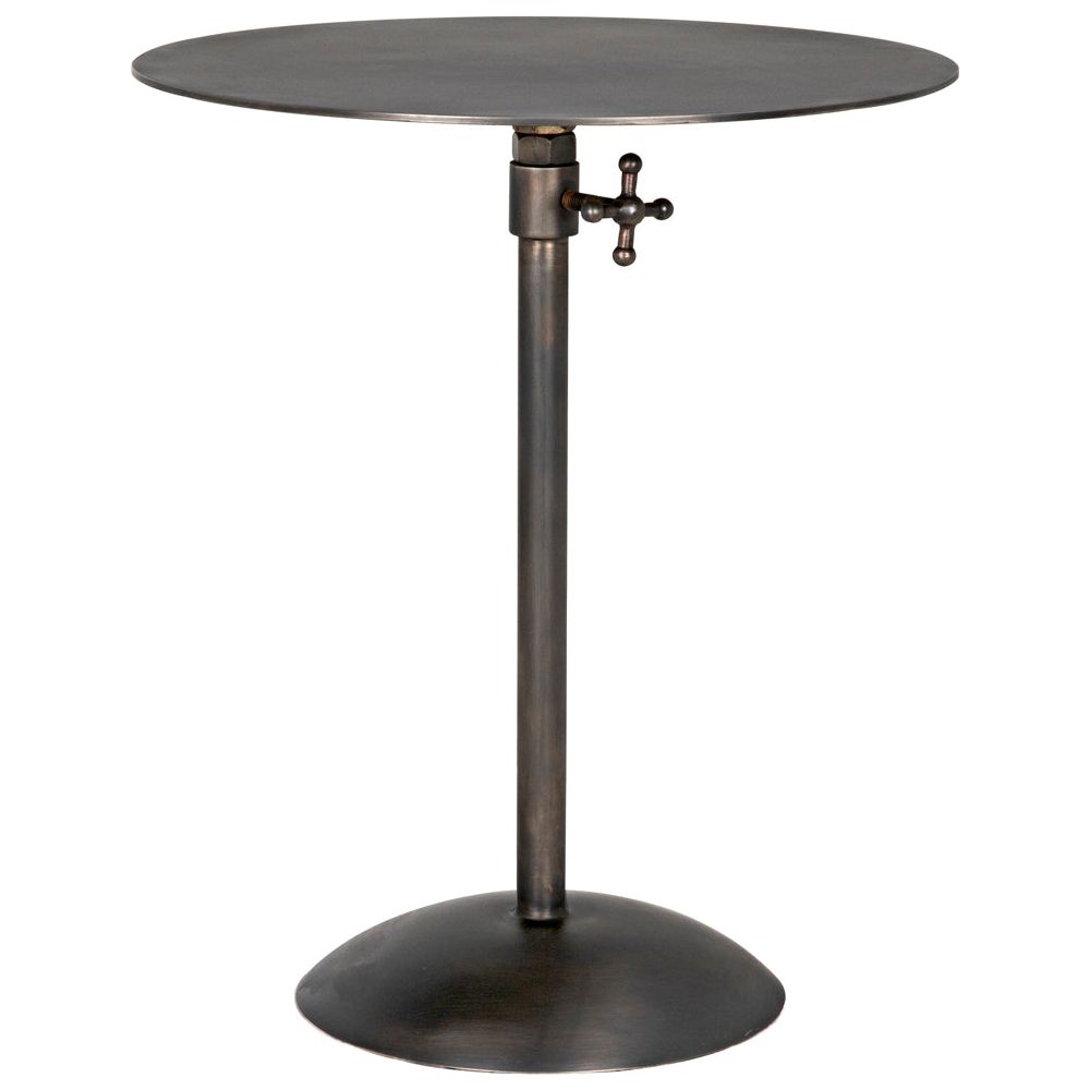 Felix Side Table, Gun Metal Finish by NOIR
