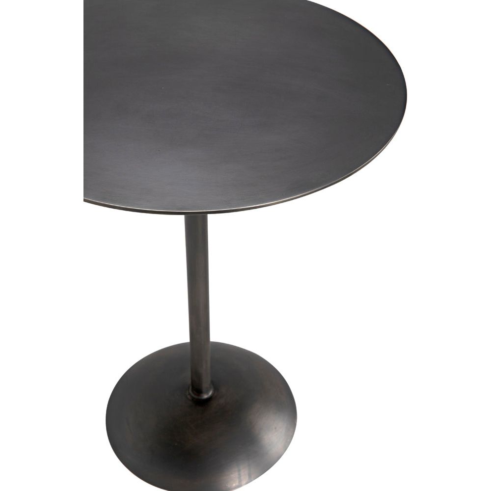 Felix Side Table, Gun Metal Finish by NOIR