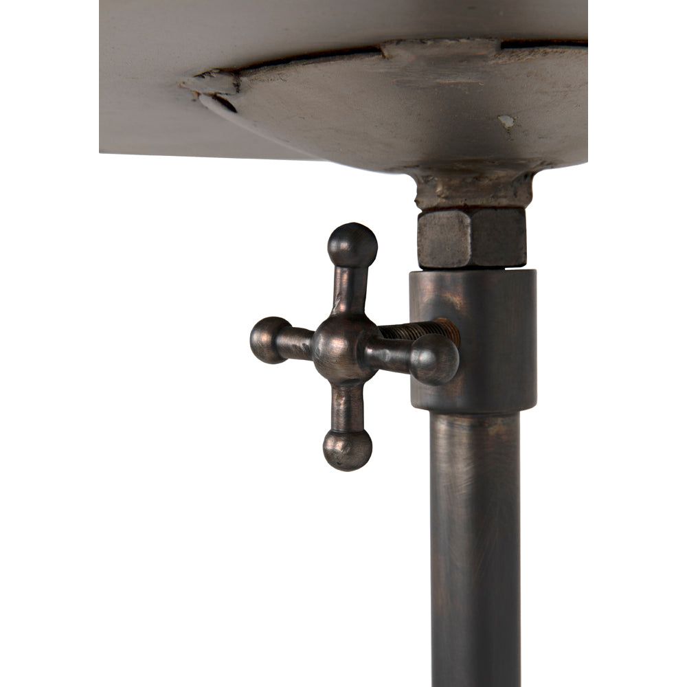 Felix Side Table, Gun Metal Finish by NOIR