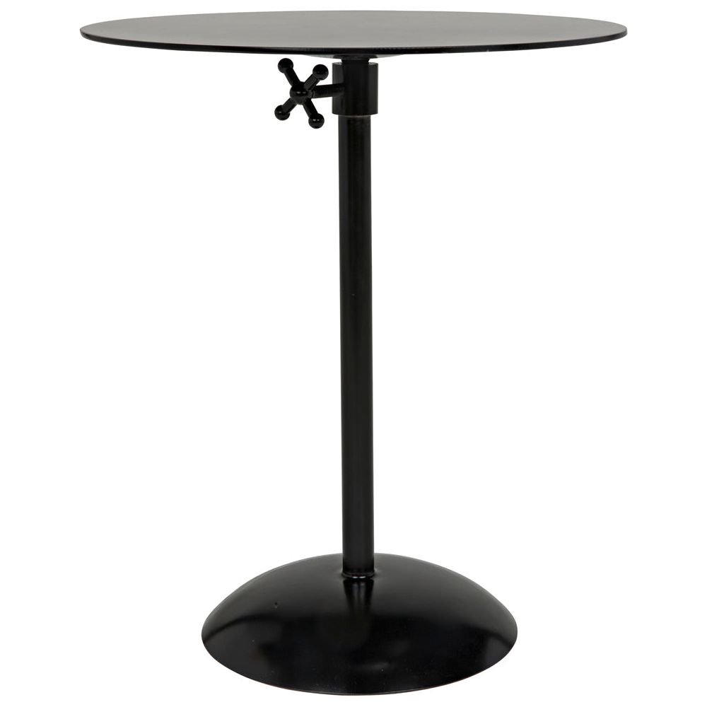 Felix Side Table, Black Iron by NOIR