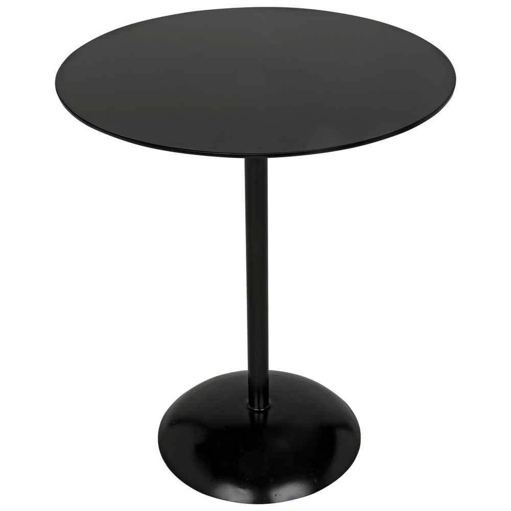 Felix Side Table, Black Iron by NOIR