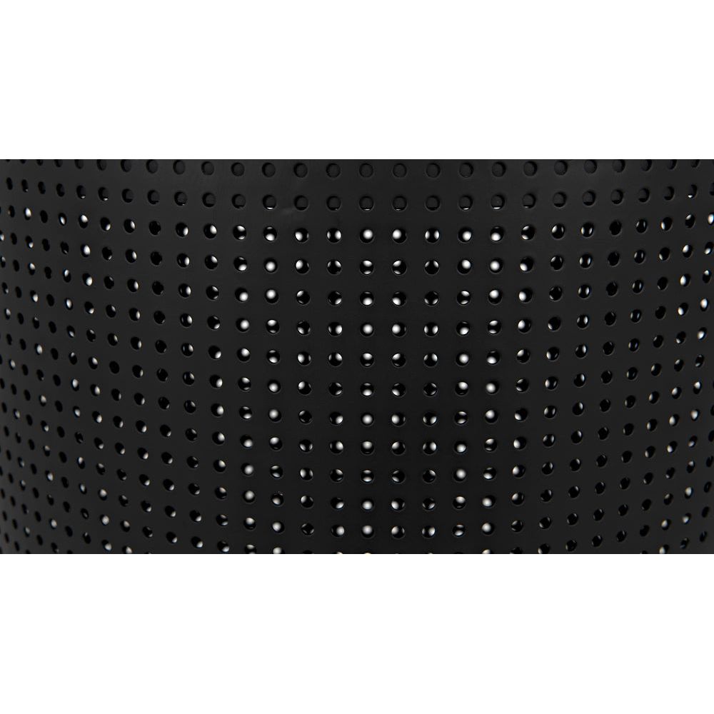 Dixon Side Table, Large, Black Iron by NOIR