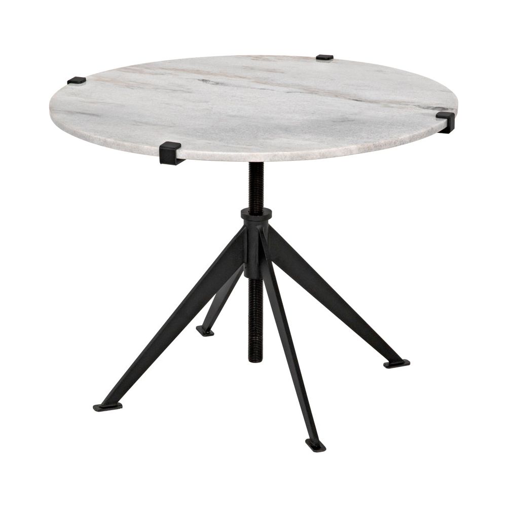 Edith Adjustable Side Table, Large by NOIR