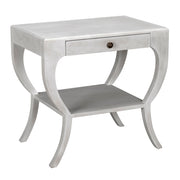 Maude Side Table, White Wash by NOIR