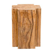 Haru Side Table, Teak by NOIR