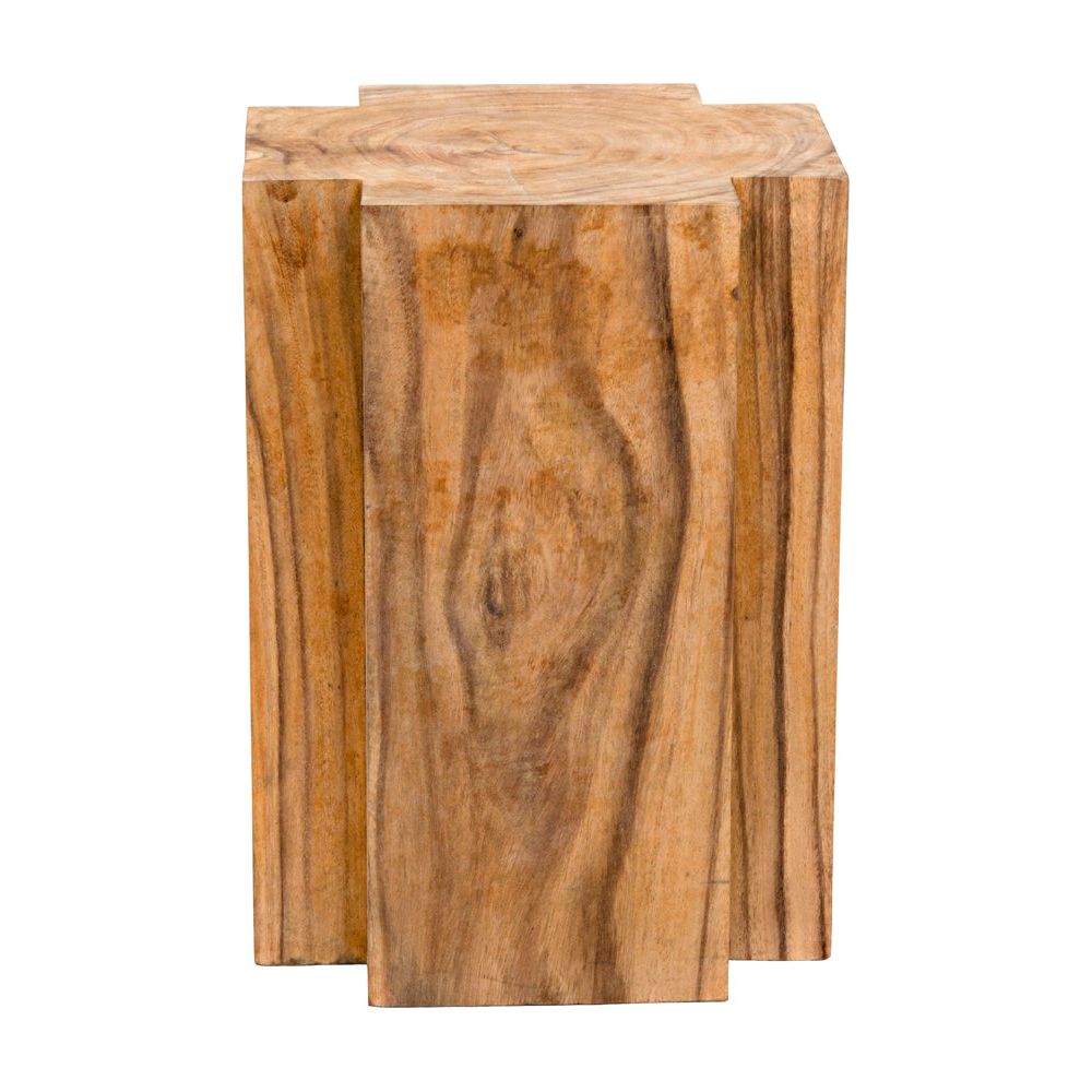 Haru Side Table, Teak by NOIR