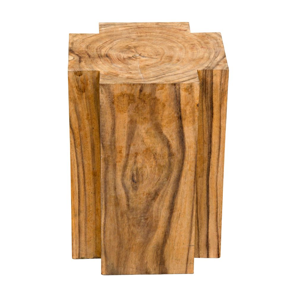 Haru Side Table, Teak by NOIR